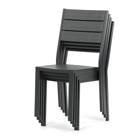 Zahradní sestava Autronic 156x78x74cm, polywood, šedá, AZS-B1656 GREY (12)