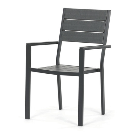 Zahradní sestava Autronic 156x78x74cm, polywood, šedá, AZS-B1656 GREY (4)