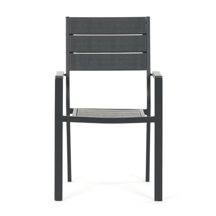 Zahradní sestava Autronic 156x78x74cm, polywood, šedá, AZS-B1656 GREY (5)