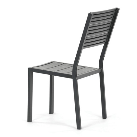 Zahradní sestava Autronic 156x78x74cm, polywood, šedá, AZS-B1656 GREY (8)