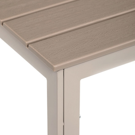 Zahradní sestava Autronic 156x78x74cm, polywood, béžová, AZS-B1656 CRM (11)