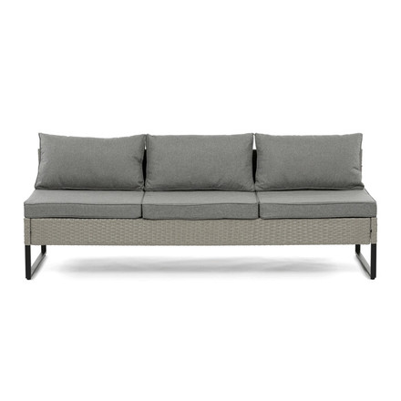 Zahradní sestava Autronic polyratan, šedá, AZS-A1915 GREY (3)