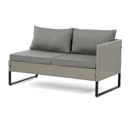 Zahradní sestava Autronic polyratan, šedá, AZS-A1915 GREY (4)