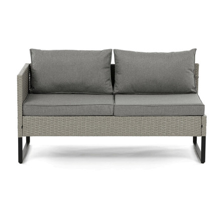 Zahradní sestava Autronic polyratan, šedá, AZS-A1915 GREY (7)