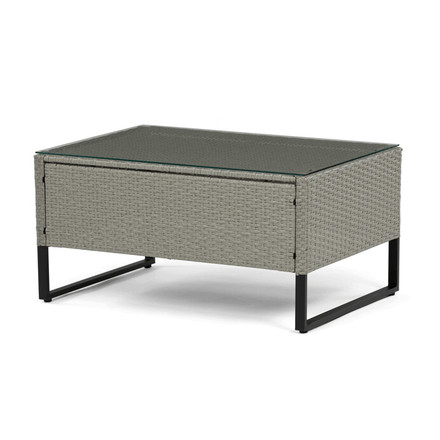 Zahradní sestava Autronic polyratan, šedá, AZS-A1915 GREY (8)