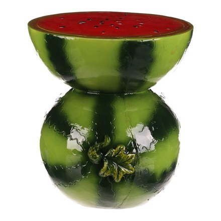 Taburet Autronic melounový - menší, magnesium, barva červeno-zelená (MT809) (5)