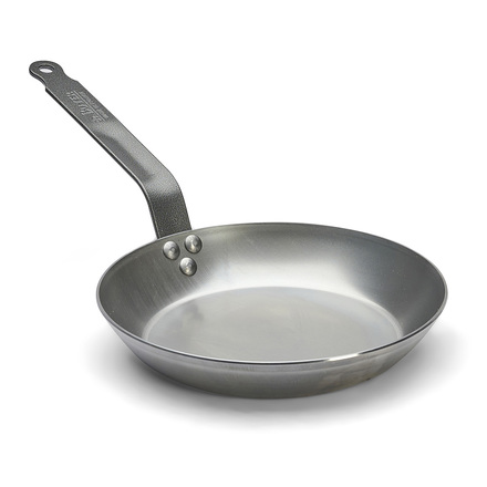 Ocelová pánev de Buyer 5110.24, CARBONE PLUS, uhlíková ocel, průměr 24 cm (3)