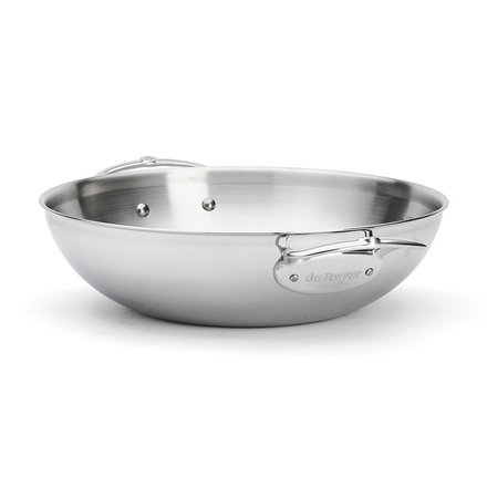 Pánev WOK de Buyer 3748.32 AFFINITY, nerez, 32 cm (3)