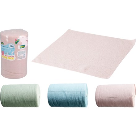 Čisticí utěrky Excellent KO-WK4000030ruzo v roli 100 ks růžová (4)