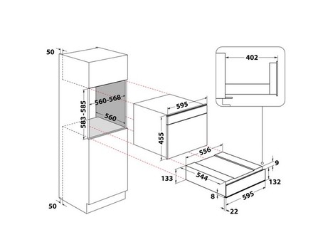Ohřevná zásuvka Whirlpool WUD0ABF (2)