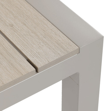 Zahradní stůl Autronic 162x90cm, hliník, polywood, béžová, AZT-S1514 CRM (5)