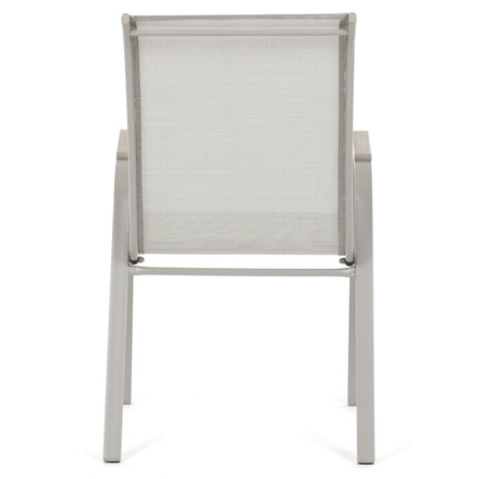 Zahradní židle Autronic kov, síťovina, béžová, AZC-S1048 CRM (5)