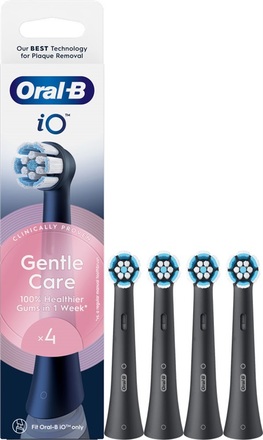 Náhradní hlavice Oral-B hlavice iO Gentle Care Black 4ks