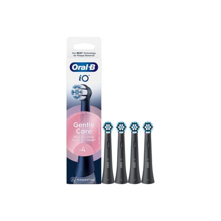 Náhradní hlavice Oral-B hlavice iO Gentle Care Black 4ks