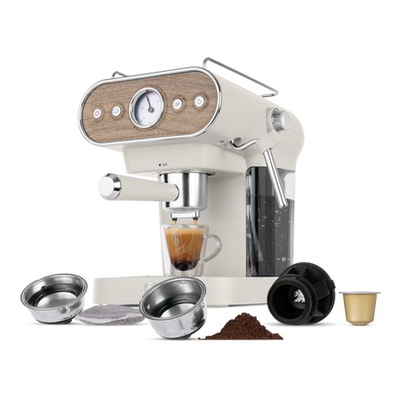 Pákové espresso Berlingerhaus BH-9854 3v1 digitální 3v1 Sahara Collection