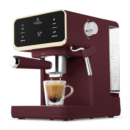 Pákové espresso Berlingerhaus BH-9848 3v1 digitální digitální Leonardo Collection