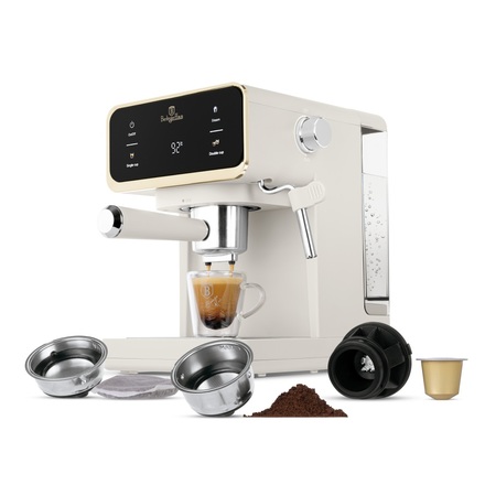 Pákové espresso Berlingerhaus BH-9847 3v1 digitální 3v1 digitální Sahara Collection