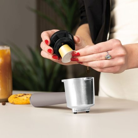 Pákové espresso Berlingerhaus BH-9846 3v1 digitální 3v1 digitální Taupe Collection (3)