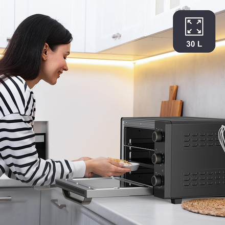 Pečící trouba Black+Decker BXOV3000E, 30 l (2)