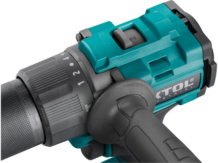 Aku šroubovák Extol Industrial 8791804 s příklepem SHARE20V, 70Nm, BRUSHLESS, 2Ah (2×) (6)