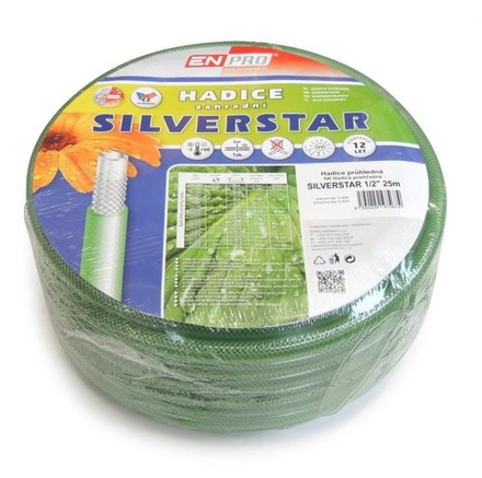 Zahradní hadice Enpro průhledná SILVERSTAR 1/2, 10 m