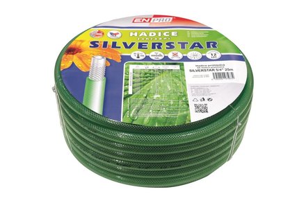 Zahradní hadice Enpro průhledná 5/4, 25 m, SILVERSTAR