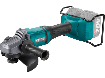 Aku úhlová bruska Extol Industrial 8791847 SHARE20V, 150/180mm, BRUSHLESS, bez baterie a nabíječky