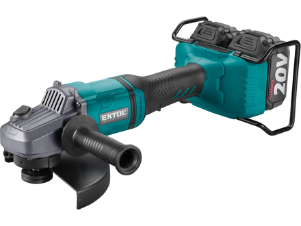 Aku úhlová bruska Extol Industrial 8791846 SHARE20V, 150/180mm, BRUSHLESS, 2x4Ah