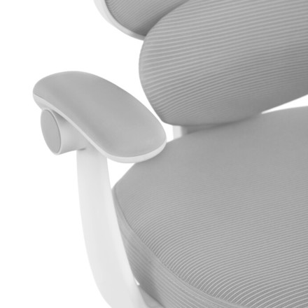 Dětská kandcelářská židle Autronic výškově nastavitelná, šedá síťovina, KA-W8008 GREY (10)