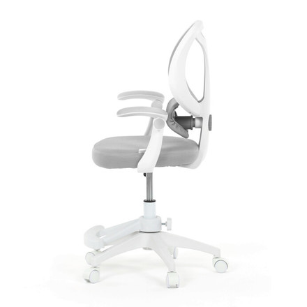 Dětská kandcelářská židle Autronic výškově nastavitelná, šedá síťovina, KA-W8008 GREY (3)