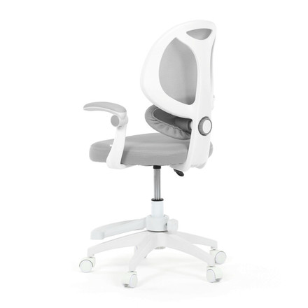Dětská kandcelářská židle Autronic výškově nastavitelná, šedá síťovina, KA-W8008 GREY (4)