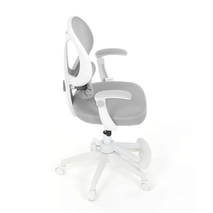 Dětská kandcelářská židle Autronic výškově nastavitelná, šedá síťovina, KA-W8008 GREY (8)