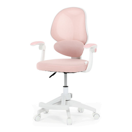 Dětská kandcelářská židle Autronic výškově nastavitelná, růžová síťovina, KA-W8008 PINK
