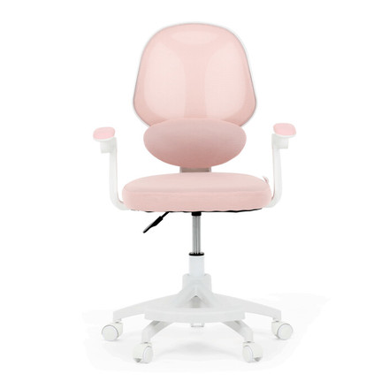 Dětská kandcelářská židle Autronic výškově nastavitelná, růžová síťovina, KA-W8008 PINK (2)