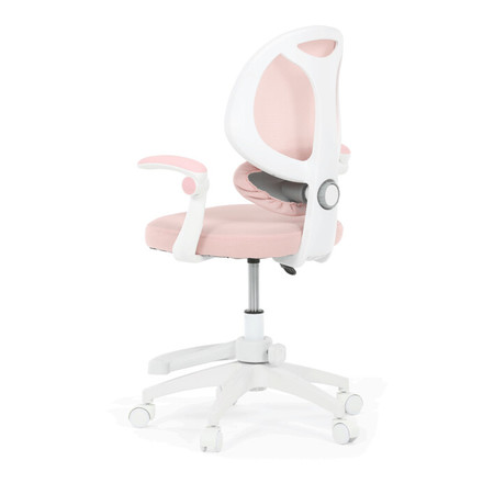 Dětská kandcelářská židle Autronic výškově nastavitelná, růžová síťovina, KA-W8008 PINK (4)