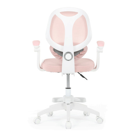 Dětská kandcelářská židle Autronic výškově nastavitelná, růžová síťovina, KA-W8008 PINK (5)