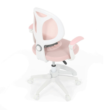 Dětská kandcelářská židle Autronic výškově nastavitelná, růžová síťovina, KA-W8008 PINK (7)