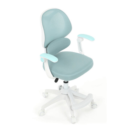 Dětská kandcelářská židle Autronic výškově nastavitelná, modrá síťovina, KA-W8008 BLUE (9)