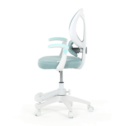 Dětská kandcelářská židle Autronic výškově nastavitelná, modrá síťovina, KA-W8008 BLUE (3)