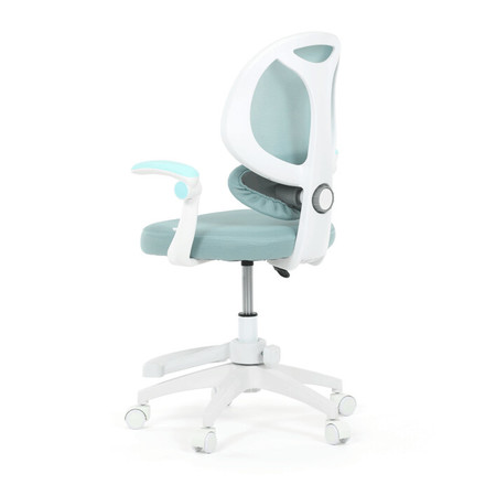 Dětská kandcelářská židle Autronic výškově nastavitelná, modrá síťovina, KA-W8008 BLUE (4)