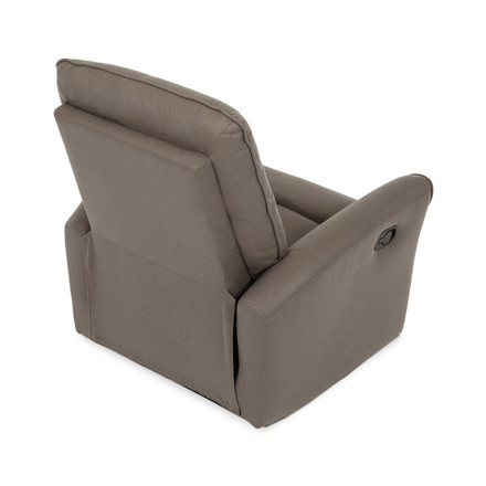 Sedačka s rozkladem Autronic Trojmístná rozkládací pohovka, hnědá, látka vintage, ASD-4302 COF3 (21)