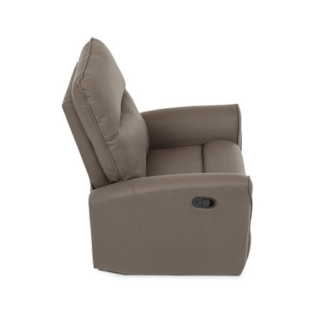 Sedačka s rozkladem Autronic Trojmístná rozkládací pohovka, hnědá, látka vintage, ASD-4302 COF3 (22)