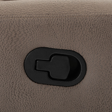 Sedačka s rozkladem Autronic Trojmístná rozkládací pohovka, hnědá, látka vintage, ASD-4302 COF3 (29)