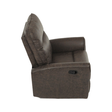 Sedačka s rozkladem Autronic Trojmístná rozkládací pohovka, hnědá, látka vintage, ASD-4302 BR3 (22)