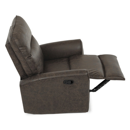 Sedačka s rozkladem Autronic Trojmístná rozkládací pohovka, hnědá, látka vintage, ASD-4302 BR3 (23)