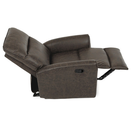 Sedačka s rozkladem Autronic Trojmístná rozkládací pohovka, hnědá, látka vintage, ASD-4302 BR3 (24)