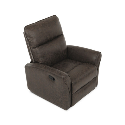 Sedačka s rozkladem Autronic Trojmístná rozkládací pohovka, hnědá, látka vintage, ASD-4302 BR3 (25)