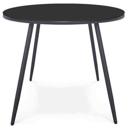 Zahradní stůl Autronic 90x90cm, kov, šedá, AZT-L1352 GREY (2)