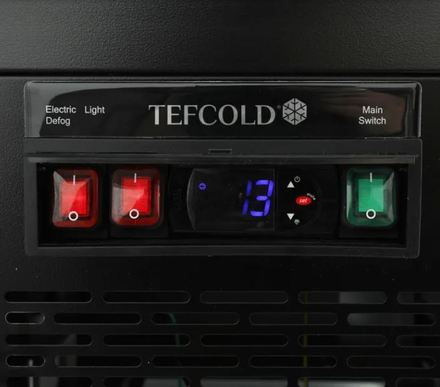 Chladicí vitrína cukrářská Tefcold PDA3-CTF120B-1 černá (2)