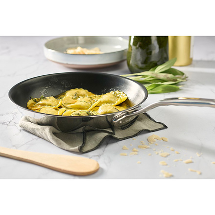 Pánev de Buyer 3717.28 AFFINITY, nerezová s keramickým povrchem, nepřilnavá, 28 cm (2)